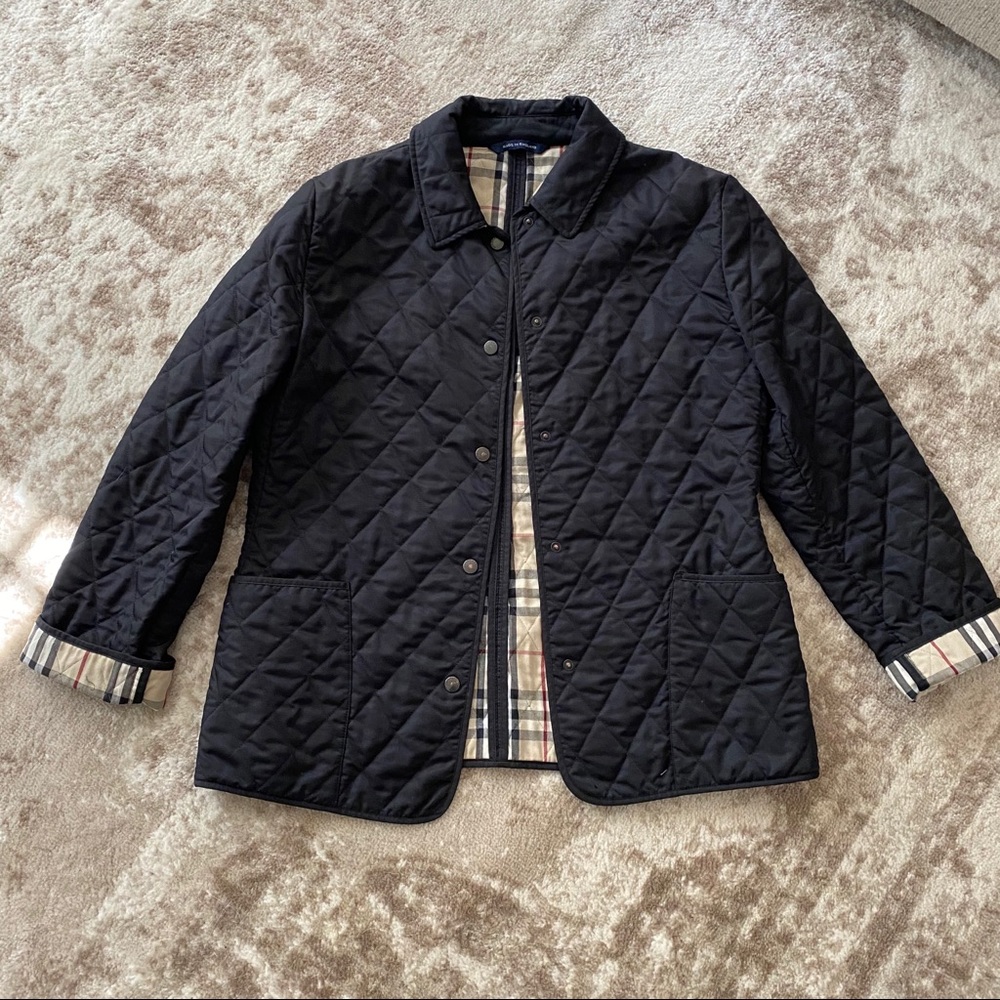 Burberry | Black Quilted Jacket